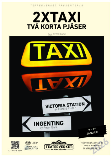 TAXI Affisch V.1 (2)